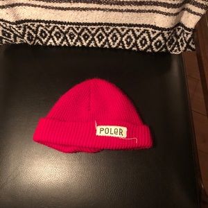 Poler Brand fisherman’s beanie.